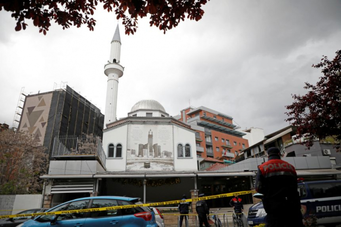 Five people stabbed in attack inside Albania mosque