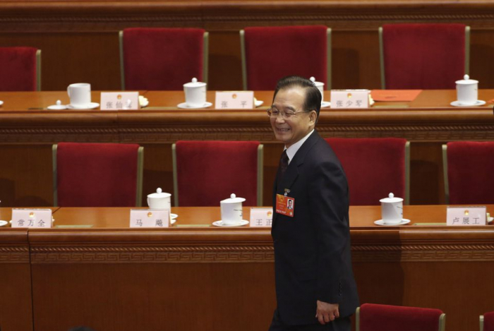 China sanctions ex-premier