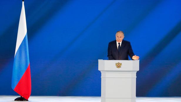 Vladimir Poutine débute son grand discours annuel sur l