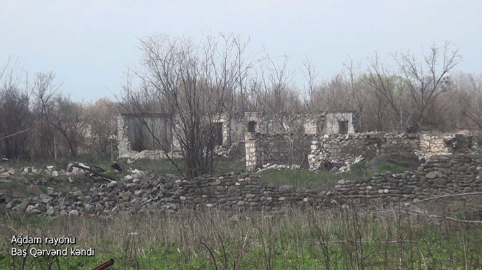   Videoaufnahmen  des Basch Garvand-Dorfes in Agdam 