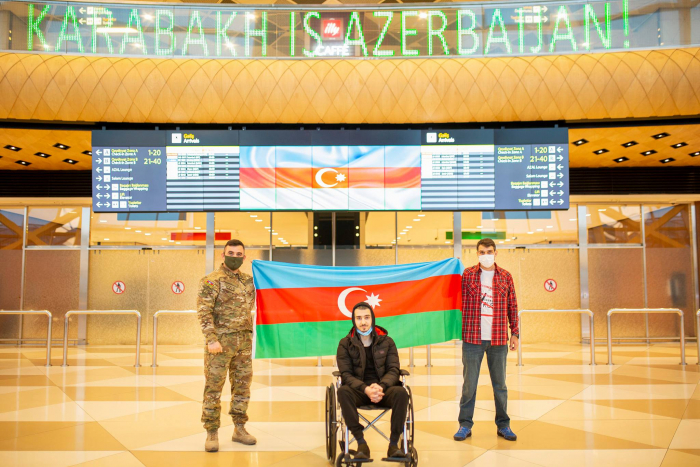   Zwei Veteranen, die von YASCHAT-Stiftung in die Türkei geschickt wurden, sind nach Baku zurückgekehrt  