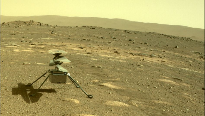 Mars-Hubschrauber fliegt bei drittem Einsatz noch schneller