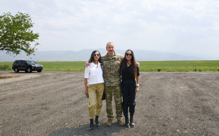   Präsident Aliyev besucht Dschabrayil und Zangilan -   FOTOS    