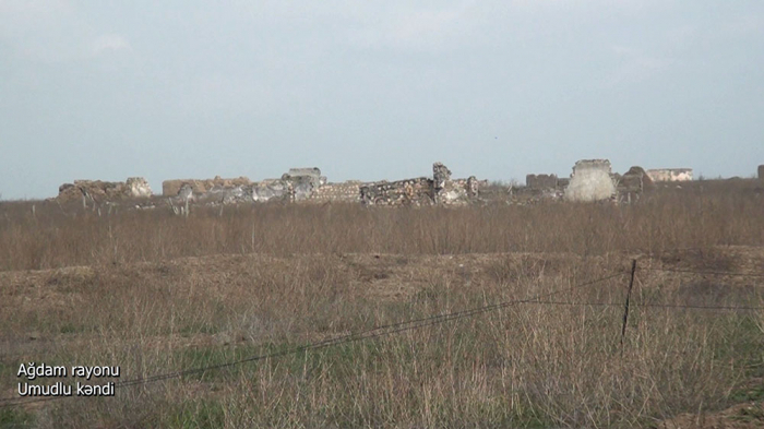   Umudlu-Dorf in der Region Agdam -   VIDEO    