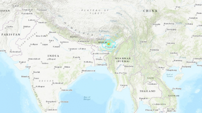 Se registra un potente sismo de magnitud 6,2 en la India