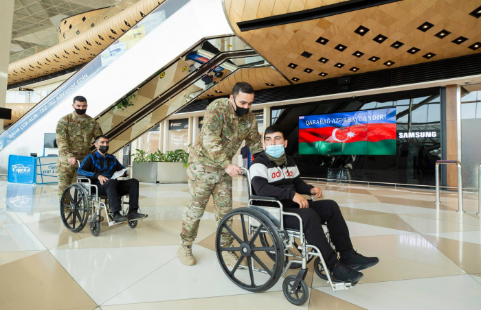   67 aserbaidschanische Kriegsveteranen, die in der Türkei behandelt werden  