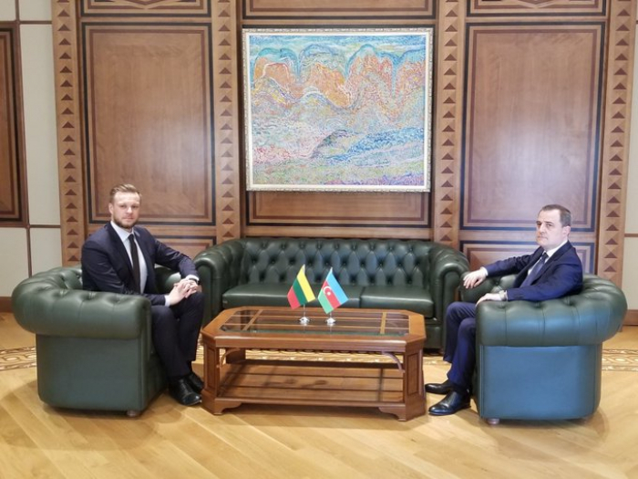  Außenminister Aserbaidschans und Litauens treffen sich in Baku 
