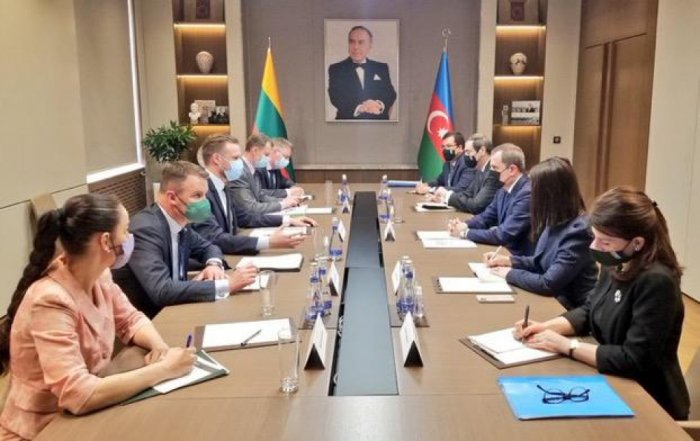  Azerbaijani, Lithuanian foreign ministers meet in Baku - UPDATED
