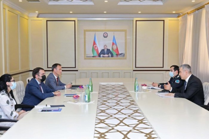 Vusal Huseynov meets with representatives of German-Azerbaijani Chamber of Commerce