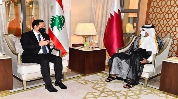 رئيس حكومة تصريف الأعمال اللبناني يدعو دولة قطر إلى مساعدة بلاده