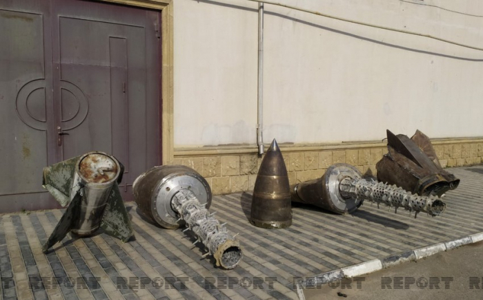  عرض بقايا صواريخ اسكندر في باكو ـ  صور  