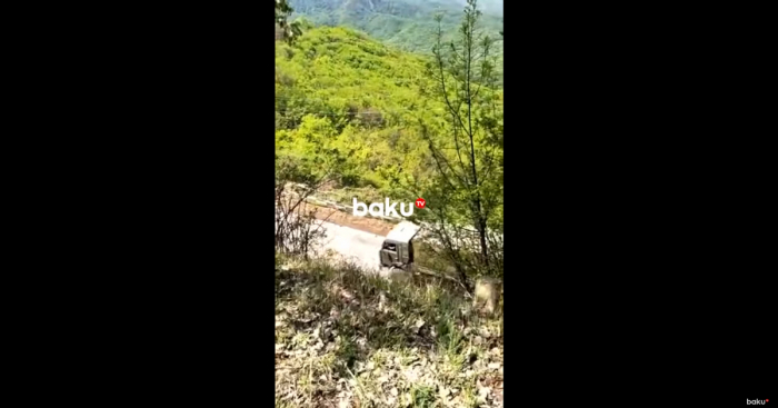  Armenian military vehicles leave Khankendi -  VIDEO  