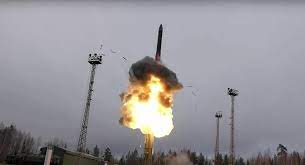 الدرع السماوي...لقطات لإطلاق صاروخ روسي جديد