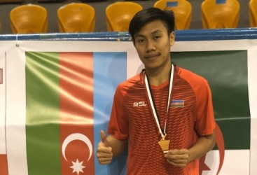 Un jugador de bádminton azerbaiyano participará en el campeonato europeo de Ucrania