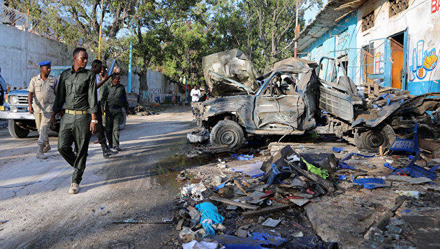 Ten killed in suicide bomb attack in Somali capital