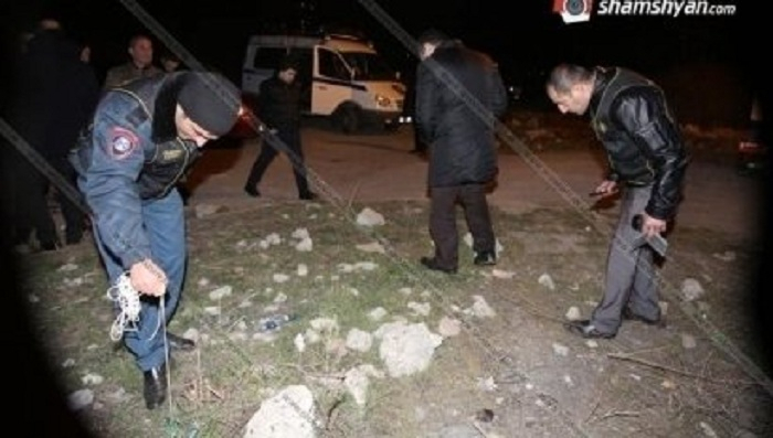 Ermənistanda merin iştirakı ilə atışma olub