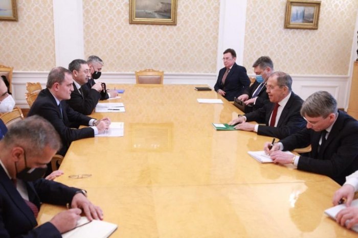   Azerbaijani FM holds meeting with his Russian counterpart in Moscow  
