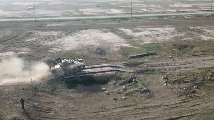    Tank bölmələri döyüş atışları icra edib -    VİDEO      