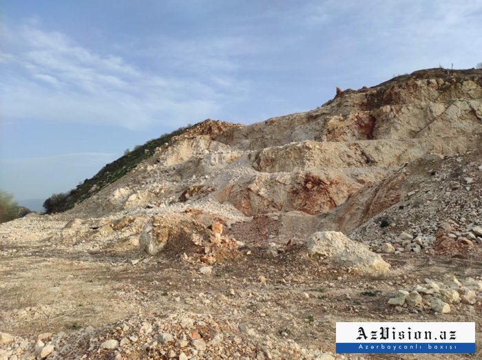 Ermənilərin 27 il talan etdiyi Oxçuçay yatağı -  FOTOLAR  