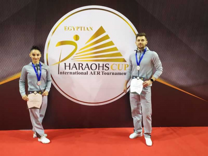  Azerbaijani gymnastics team captures silver in Egypt 