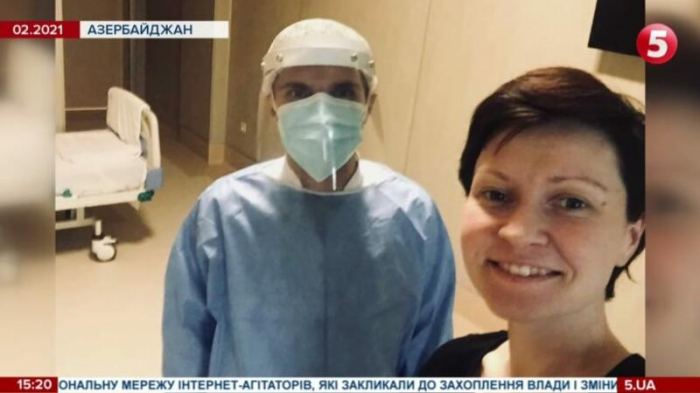  Koronavirusa yoluxan ukraynalı jurnalist Bakıda müalicə olundu -    VİDEO      
