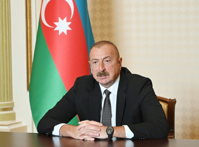   Presidente azerbaiyano:  “Otra cuestión importante es la aplicación de medidas de recuperación de tierras” 