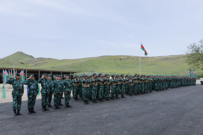 إطلاق وحدة عسكرية جديدة في الحدود مع أرمينيا - صور