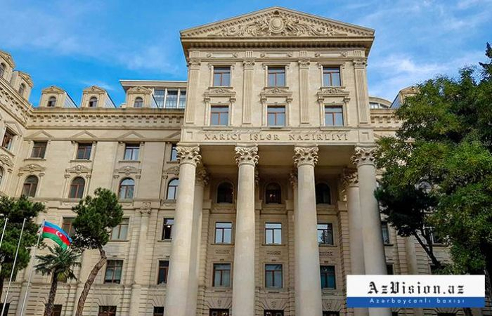  رد من وزارة الخارجية على تصريحات يريفان بشأن حديقة الغنائم العسكرية 