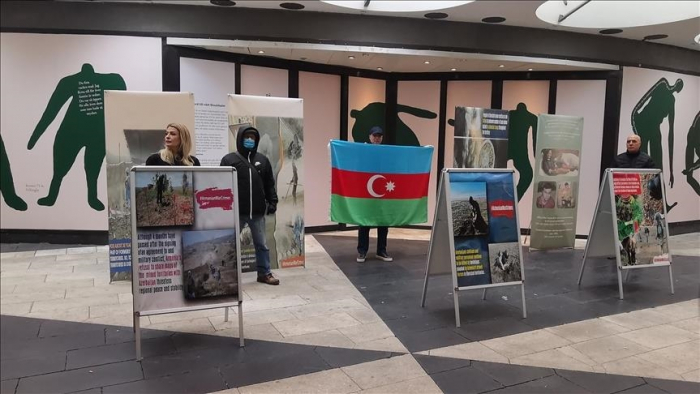  معرض سويدي يوثق جرائم أرمينيا في كاراباخ الأذربيجانية