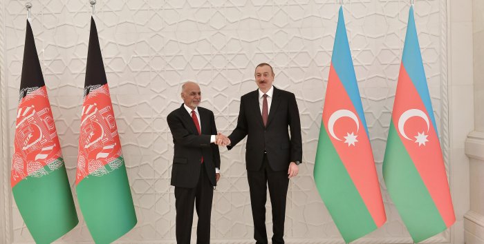   Afghan president calls Azerbaijani president  