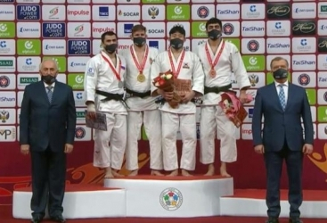 El equipo de judo de Azerbaiyán gana una medalla en el torneo de Grand Slam