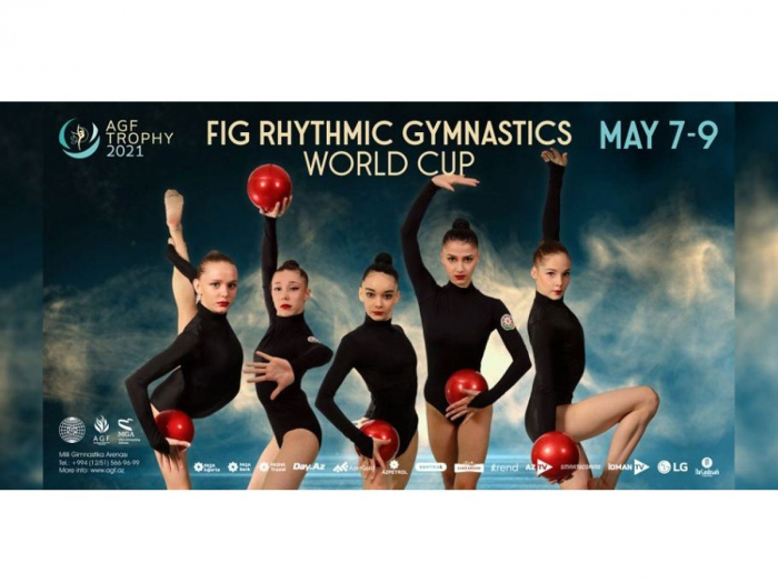 Azerbaijani national team holds podium training for upcoming Rhythmic Gymnastics World Cup in Baku