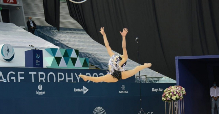   Es el primer día de la Copa del Mundo de Gimnasia Rítmica en Bakú  