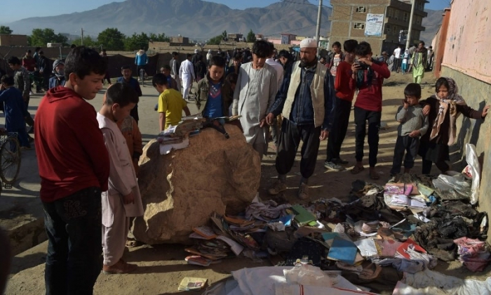 Death toll rises to 50 from blasts near Afghan girls school