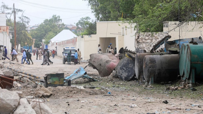 Suicide bombing by Somalia