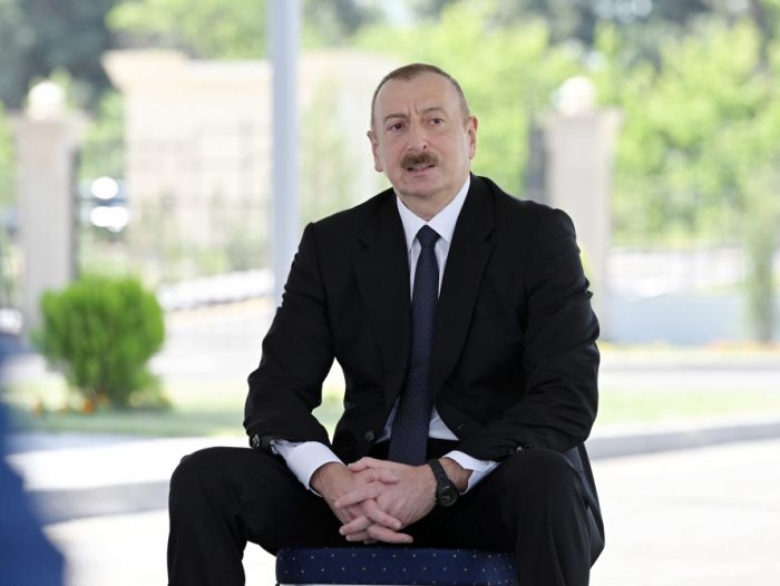   "Heute müsste ich im Vaterland des Großen Leaders sein"   - Ilham Aliyev    