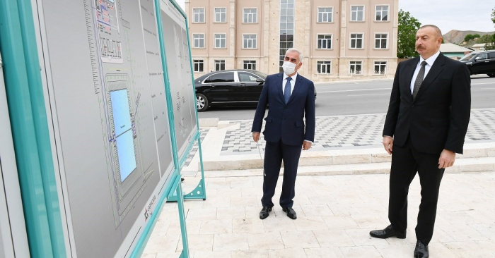   Ilham Aliyev war am Start des Ordubad-Wasserversorgungsprojekts beteiligt   - FOTOS     