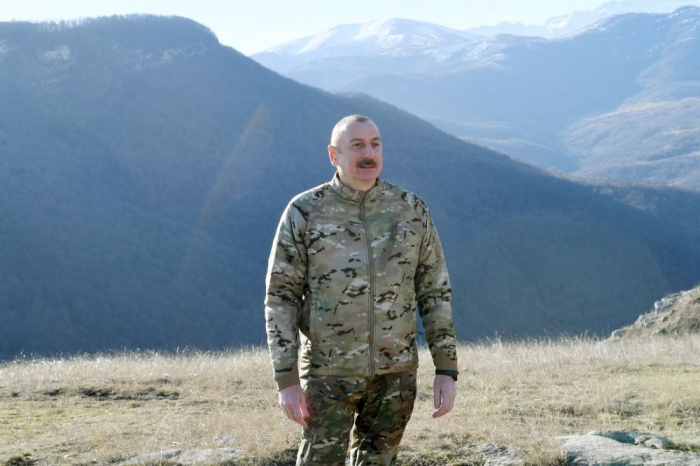  "Ich habe noch nie eine Stadt wie Schuscha auf der Welt gesehen"  - Ilham Aliyev  