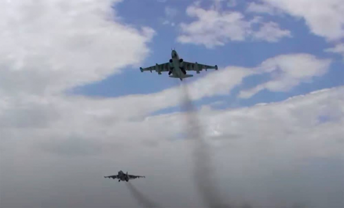   Azerbaijan Air Force aircraft conduct training flights  