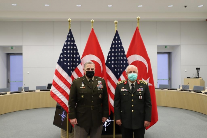 Turkish, US military chiefs discuss importance of cooperation