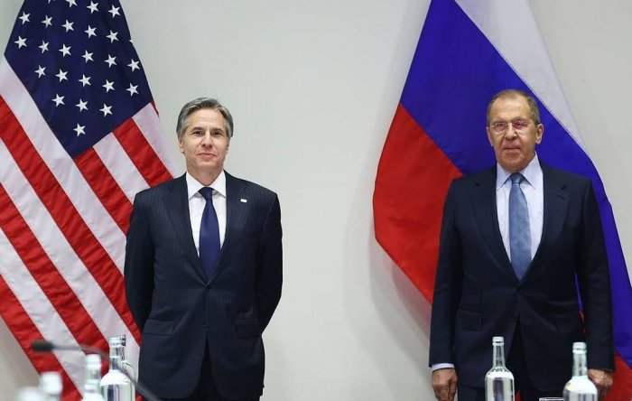  Blinken, Lavrov discuss situation on Azerbaijan-Armenia border 