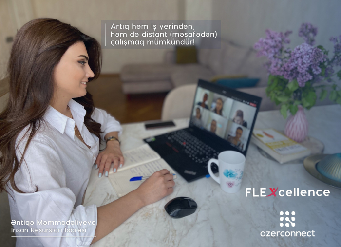 For the first time in Azerbaijan, the “FLEXcellence” program for large staff’s remote work launched