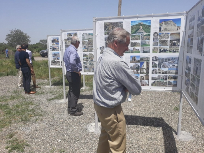   Delegation of US Caspian Policy Center visits Aghdam Mosque  