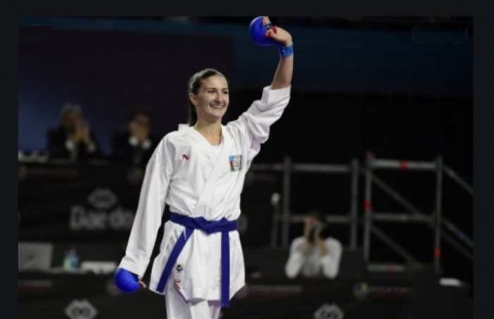     Karaté:   Irina Zaretska, membre de l’équipe d’Azerbaïdjan, devenue championne d