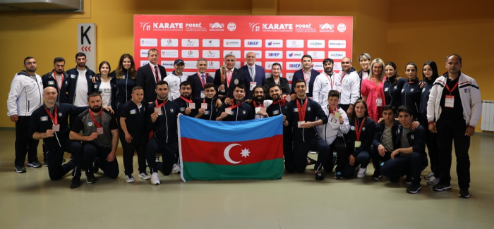 Karateçilərimiz Avropa çempionatında 7 medal qazandı 