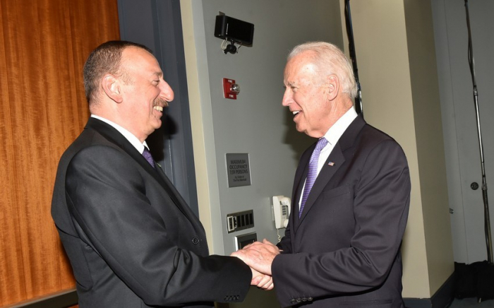     Joseph Biden gratulierte Ilham Aliyev    