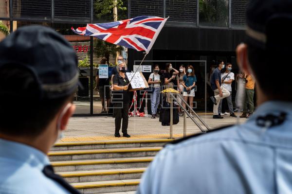 Penas de hasta 18 meses a varios activistas hongkoneses por convocar una protesta