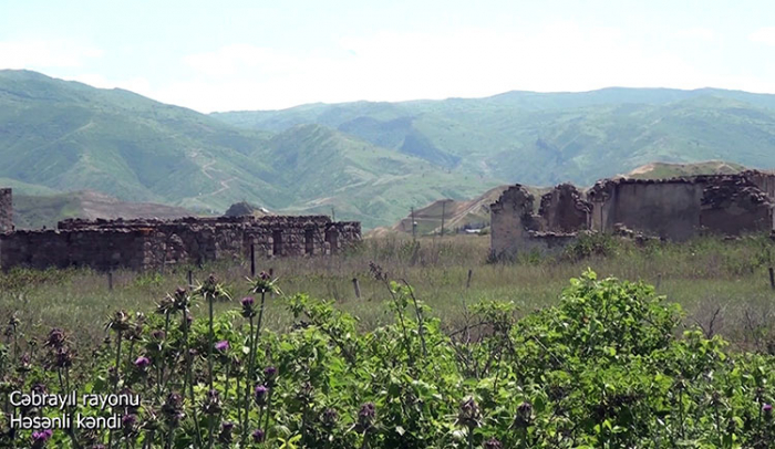   Hasanli-Dorf in Dschabrayil -   VIDEO    