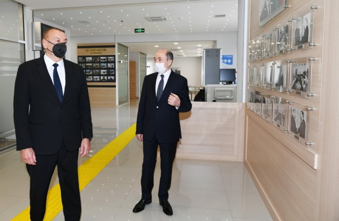  Suraxanı Məhkəməsinin yeni binası istifadəyə verilib -  YENİLƏNİB (FOTOLAR)  