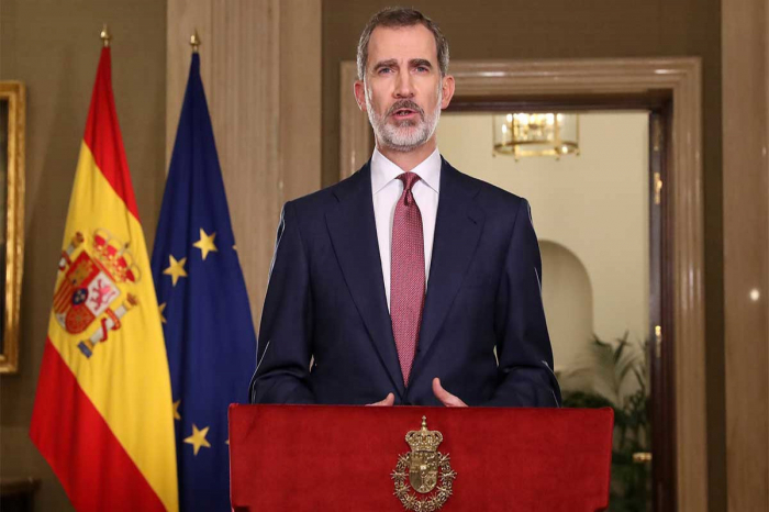   "Ich wünsche dem freundlichen aserbaidschanischen Volk Frieden"   - König von Spanien    